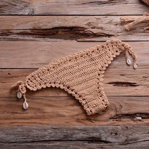 Single Layer Handmade Crochet Bikini Set